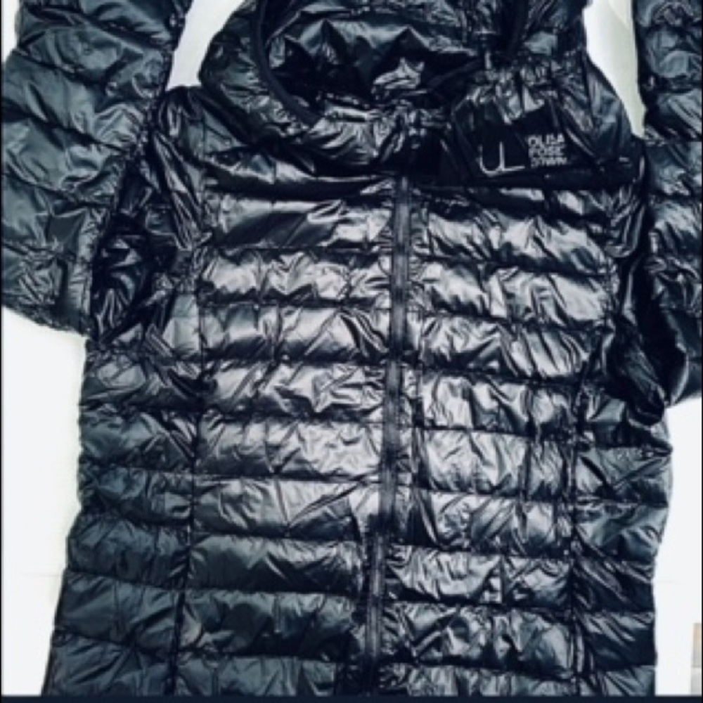 Olisa Roset Black Ultra Down Jacket, Black NWOT